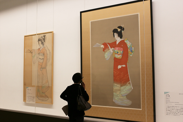 東京藝術大学大学美術館「東西美人画の名作 《序の舞》への系譜」