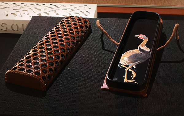 《軍鶏蒔絵文箱》 柴田是真 江戸時代