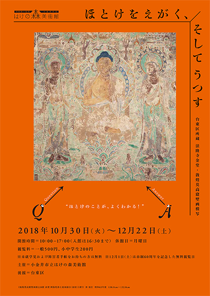小金井市立はけの森美術館「仏教壁画の模写作品を紹介 ── 小金井市立はけの森美術館で開催」