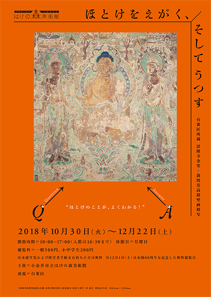 仏教壁画の模写作品を紹介 ── 小金井市立はけの森美術館で開催
