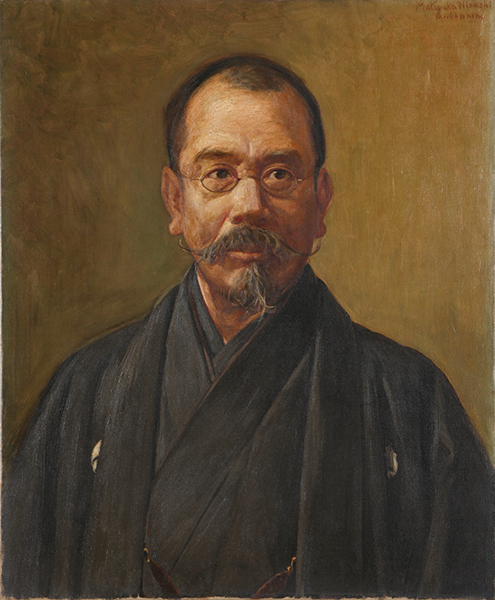松岡壽《辰野金吾肖像》1921年、辰野家