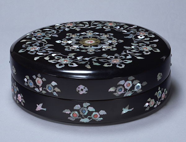 模造 螺鈿玉帯箱（らでんぎょくたいばこ） 東京国立博物館蔵