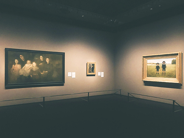 三菱一号館美術館「「画家が見たこども」展示風景 三菱一号館美術館「「画家が見たこども」展示風景