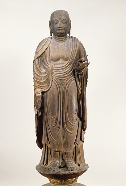 国宝 地蔵菩薩立像 平安時代・9世紀 法隆寺蔵 国宝 地蔵菩薩立像 平安時代・9世紀 法隆寺蔵
