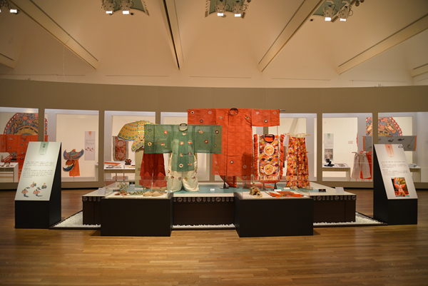 東京藝術大学大学美術館「御即位記念特別展 雅楽の美」会場風景 東京藝術大学大学美術館「御即位記念特別展 雅楽の美」会場風景