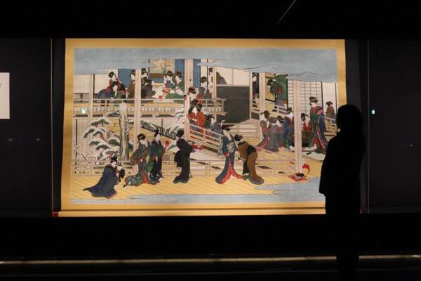 奇跡の発見、喜多川歌麿「深川の雪」を1年ぶりに再公開 ── 箱根