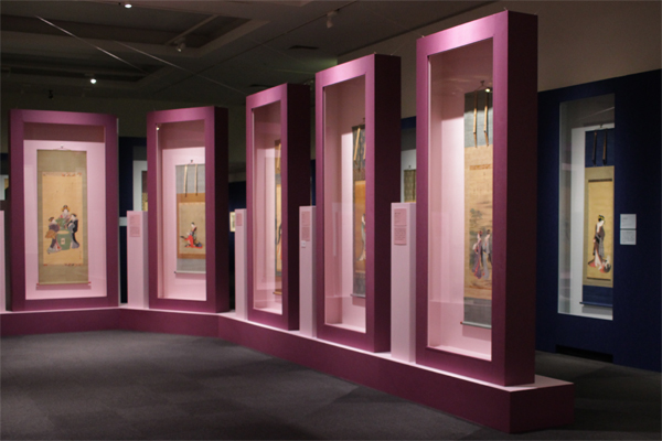 上野の森美術館「肉筆浮世絵-美の競艶 ~浮世絵師が描いた江戸美人100選」