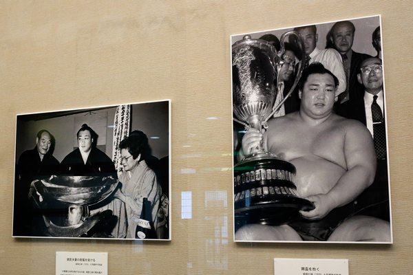 相撲博物館「五十五代横綱北の湖敏満を偲んで」