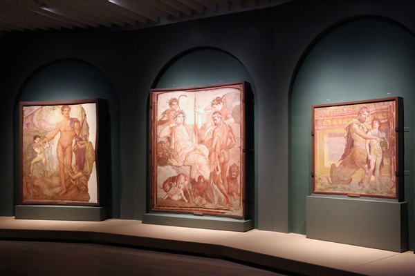 森アーツセンターギャラリー「日伊国交樹立150周年記念　世界遺産　ポンペイの壁画展」