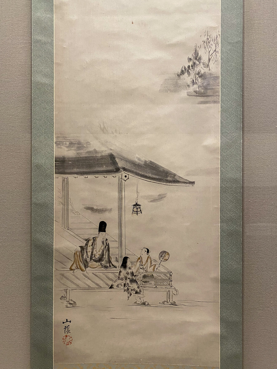 冷泉為恭筆《納涼図》江戸時代 19世紀