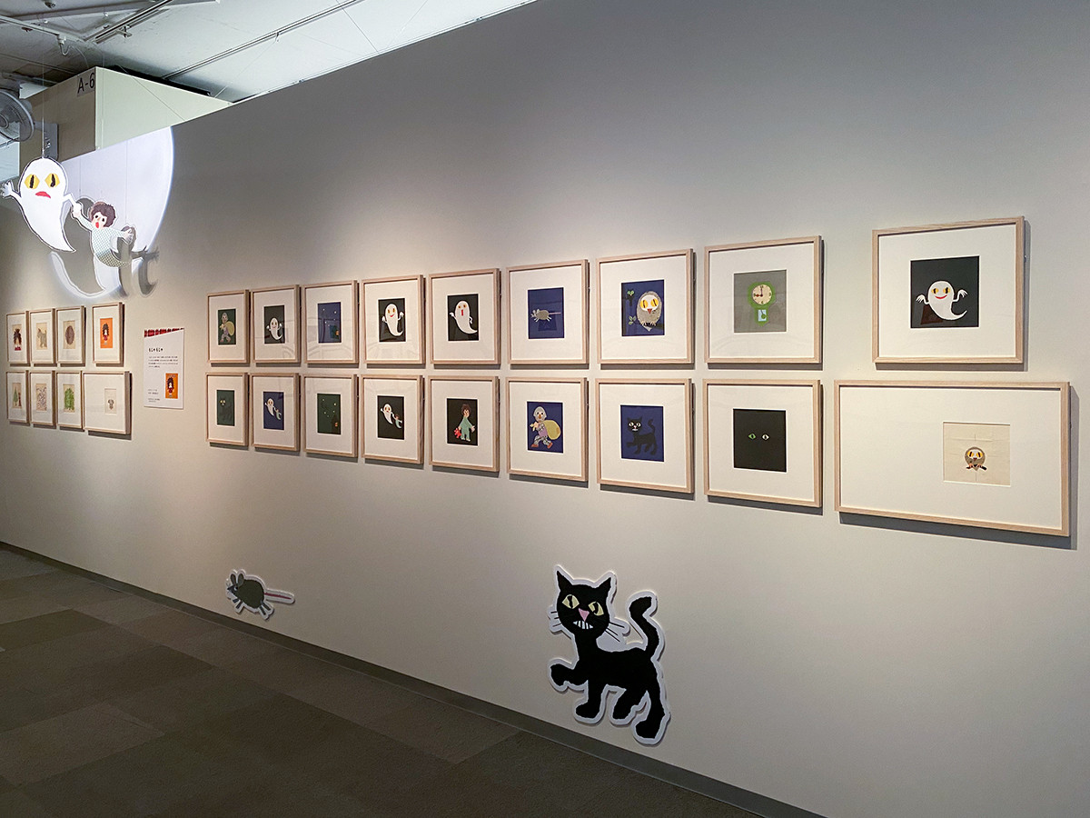 「『ねないこだれだ』誕生50周年記念　せなけいこ展」会場