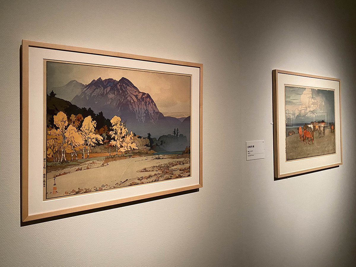 東京都美術館「没後70年 吉田博展」会場