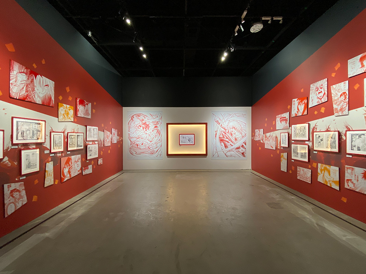 (奥)和月伸宏《剣闘図》2020年 ©和月伸宏/集英社