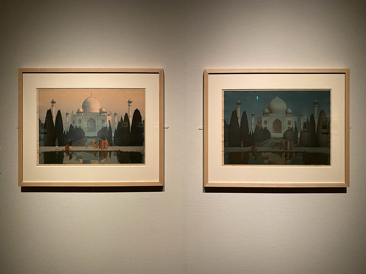 東京都美術館「没後70年　吉田博展」会場