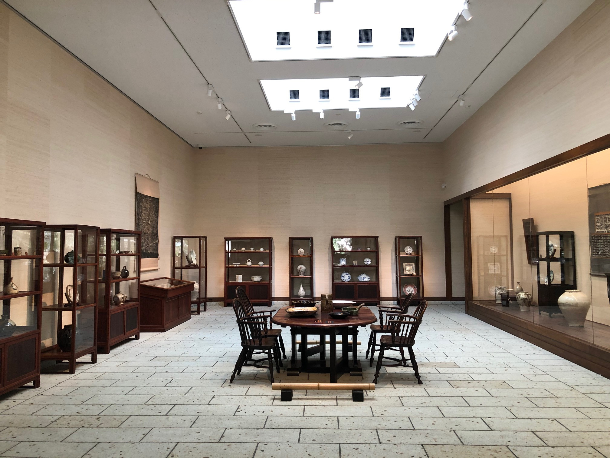 日本民藝館 改修された大展示室