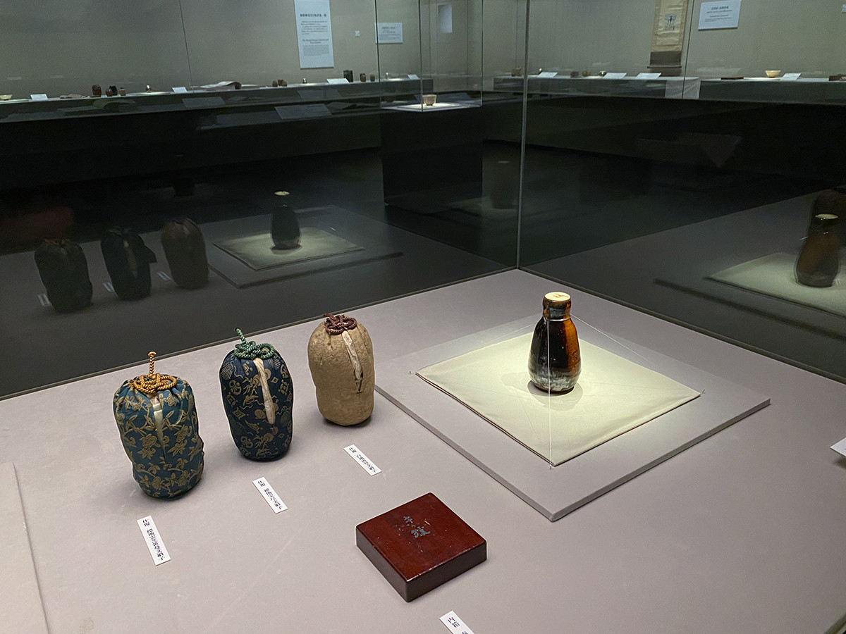 根津美術館「茶入と茶碗 ― 『大正名器鑑』の世界 ―」会場