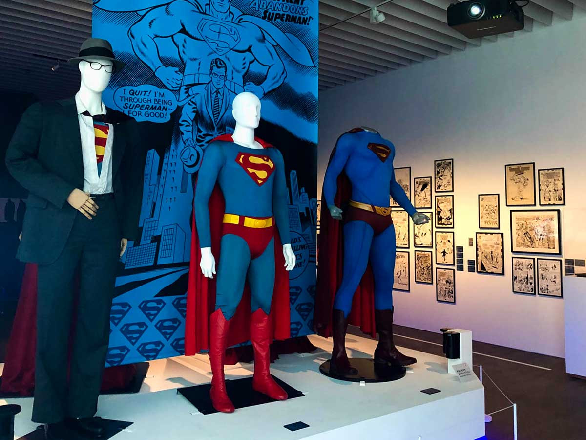 六本木ヒルズ展望台 東京シティビュー 「DC展 スーパーヒーローの誕生」会場