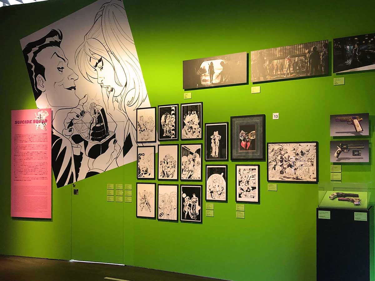六本木ヒルズ展望台 東京シティビュー 「DC展 スーパーヒーローの誕生」会場