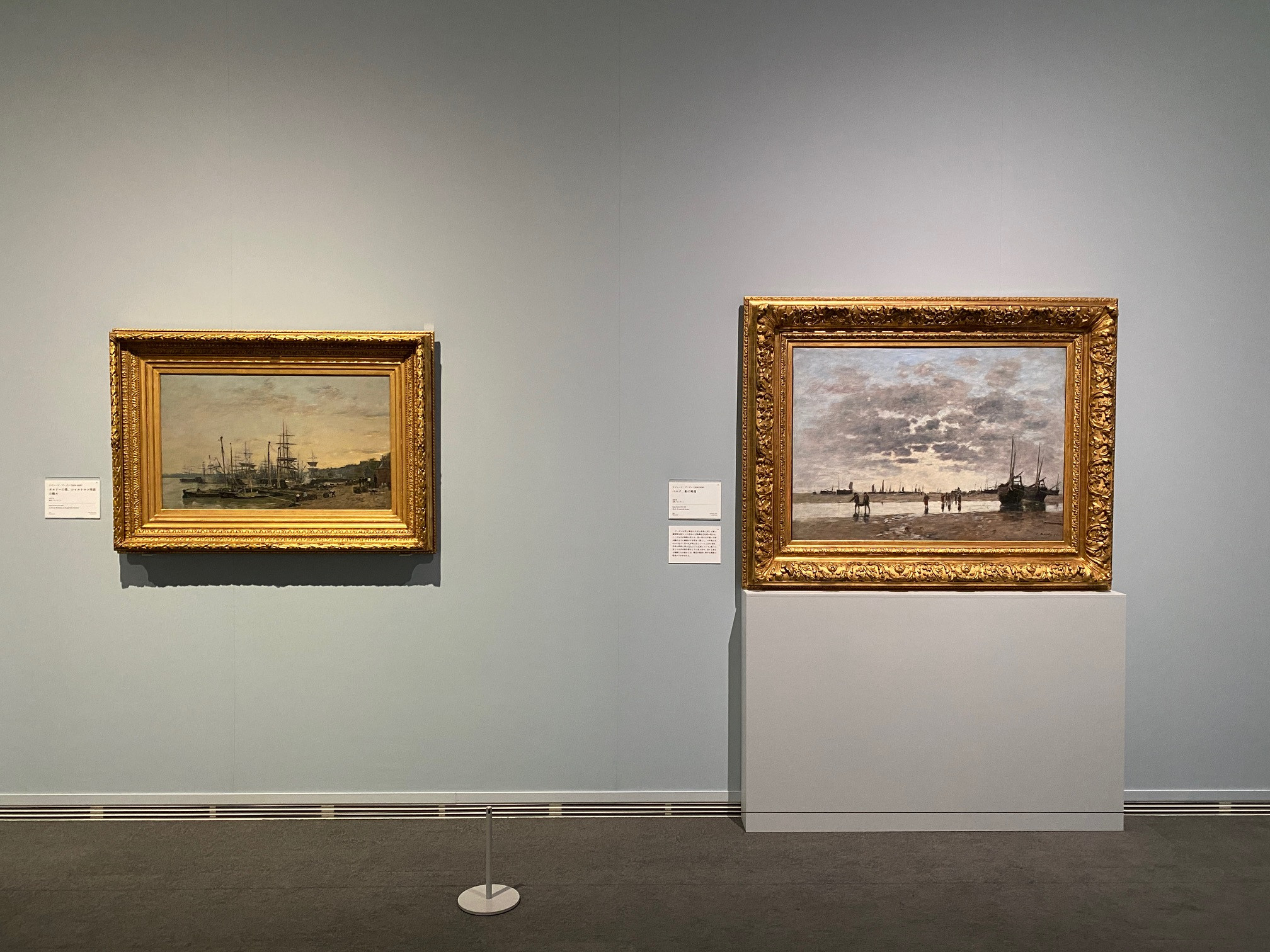 SOMPO美術館「風景画のはじまり コローから印象派へ」会場