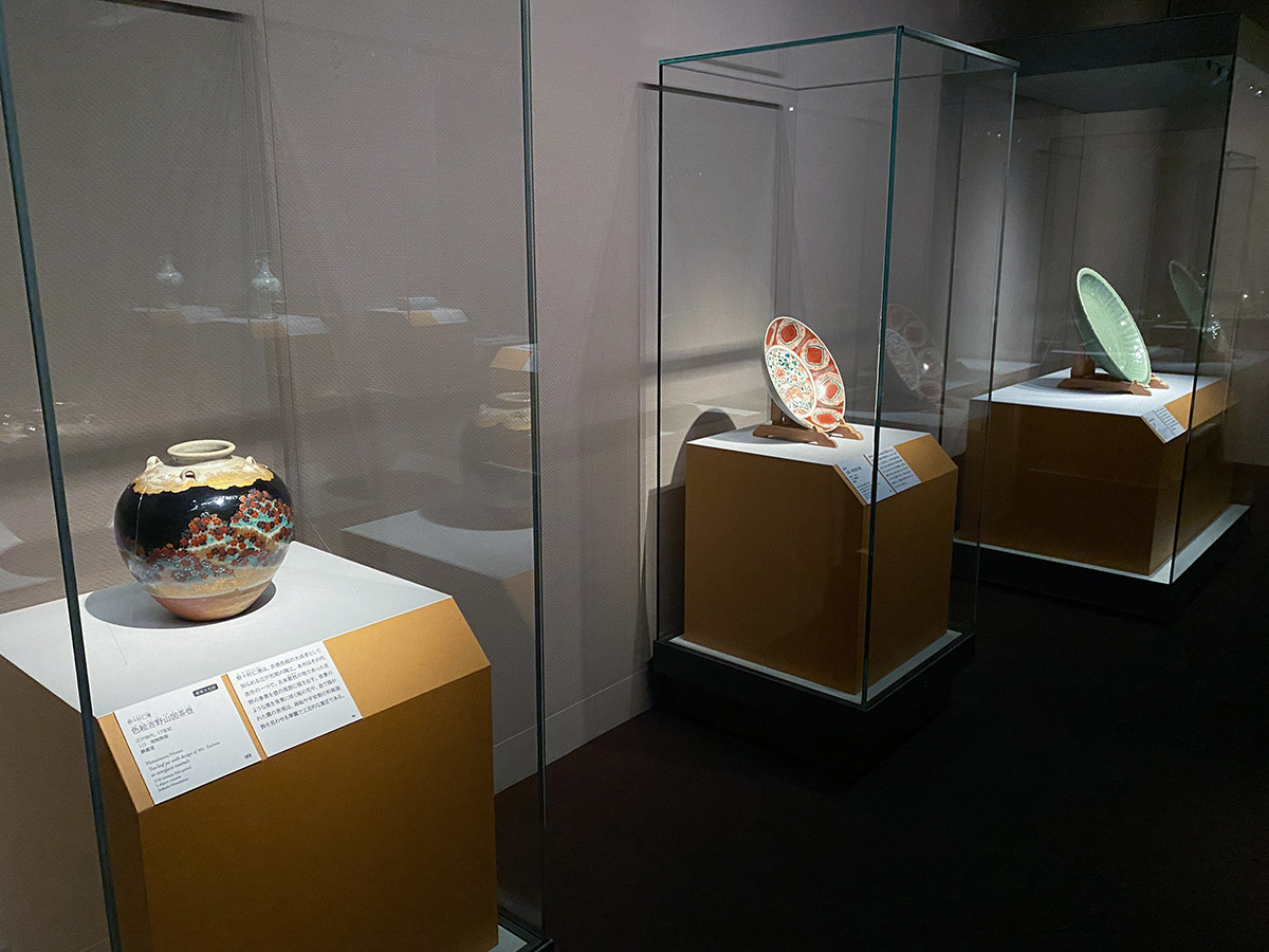 三菱一号館美術館「三菱創業150周年記念　三菱の至宝展」会場