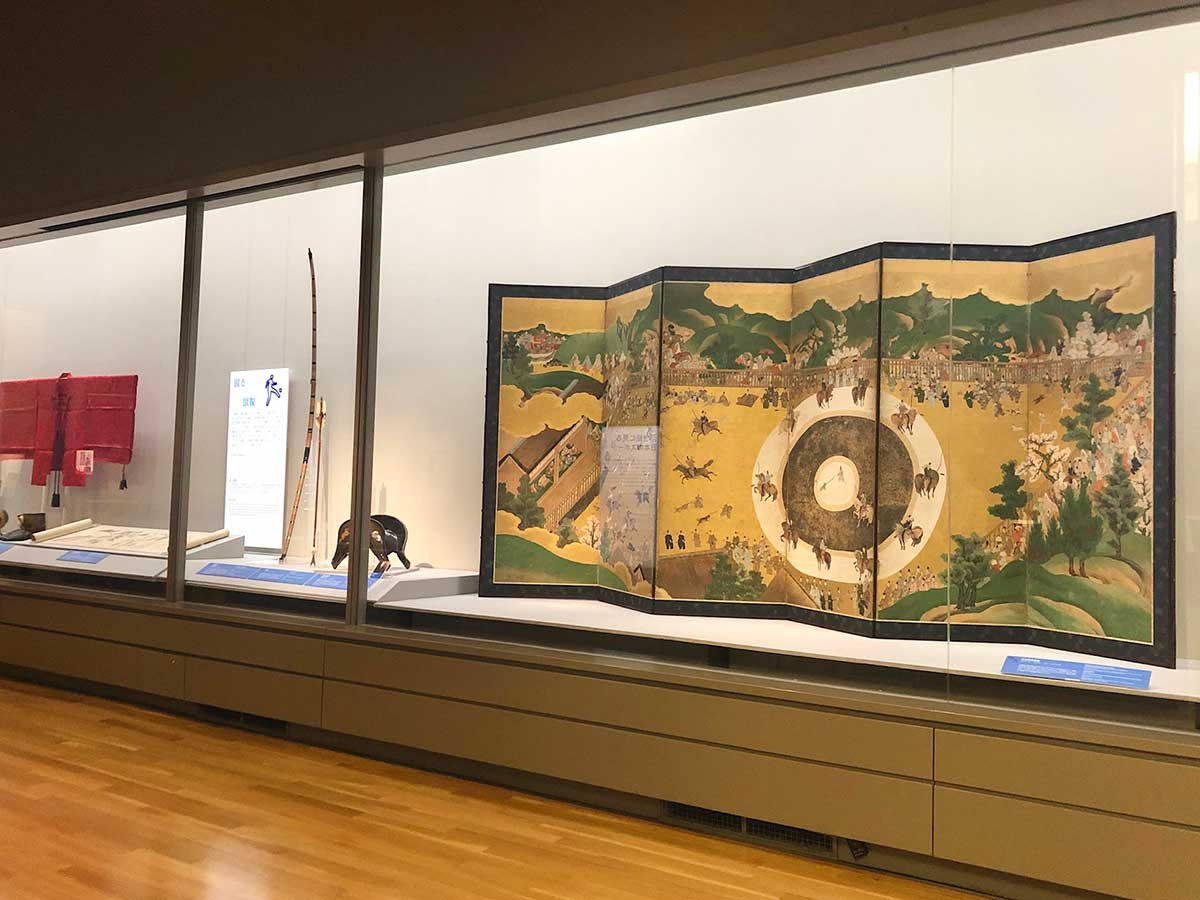 東京国立博物館 平成館 企画展示室「スポーツ NIPPON」会場