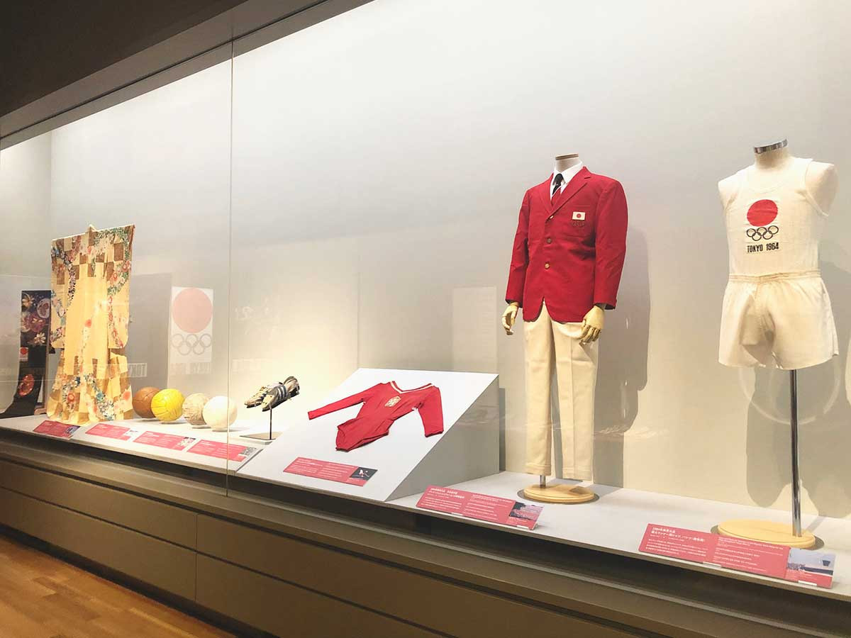 東京国立博物館 平成館 企画展示室「スポーツ NIPPON」会場