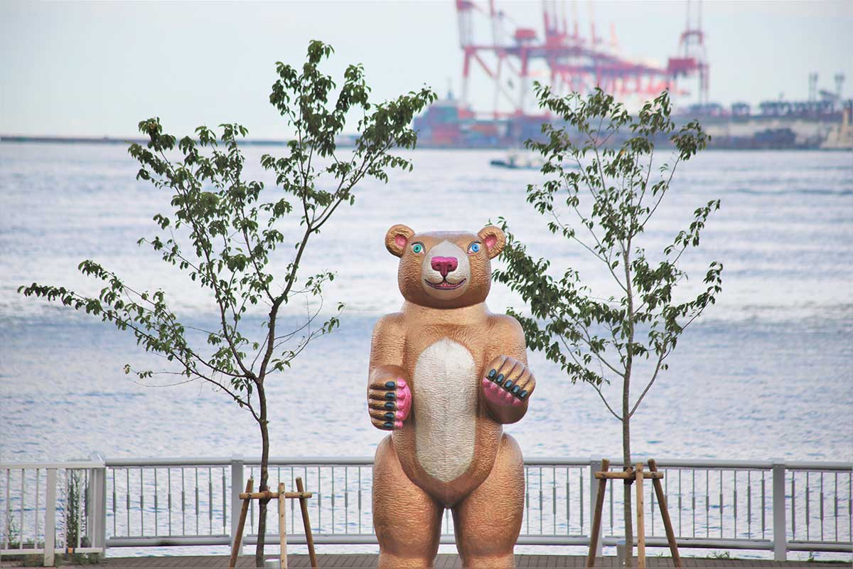 三沢厚彦《Animal 2021-01-B（KOBE Bear）》