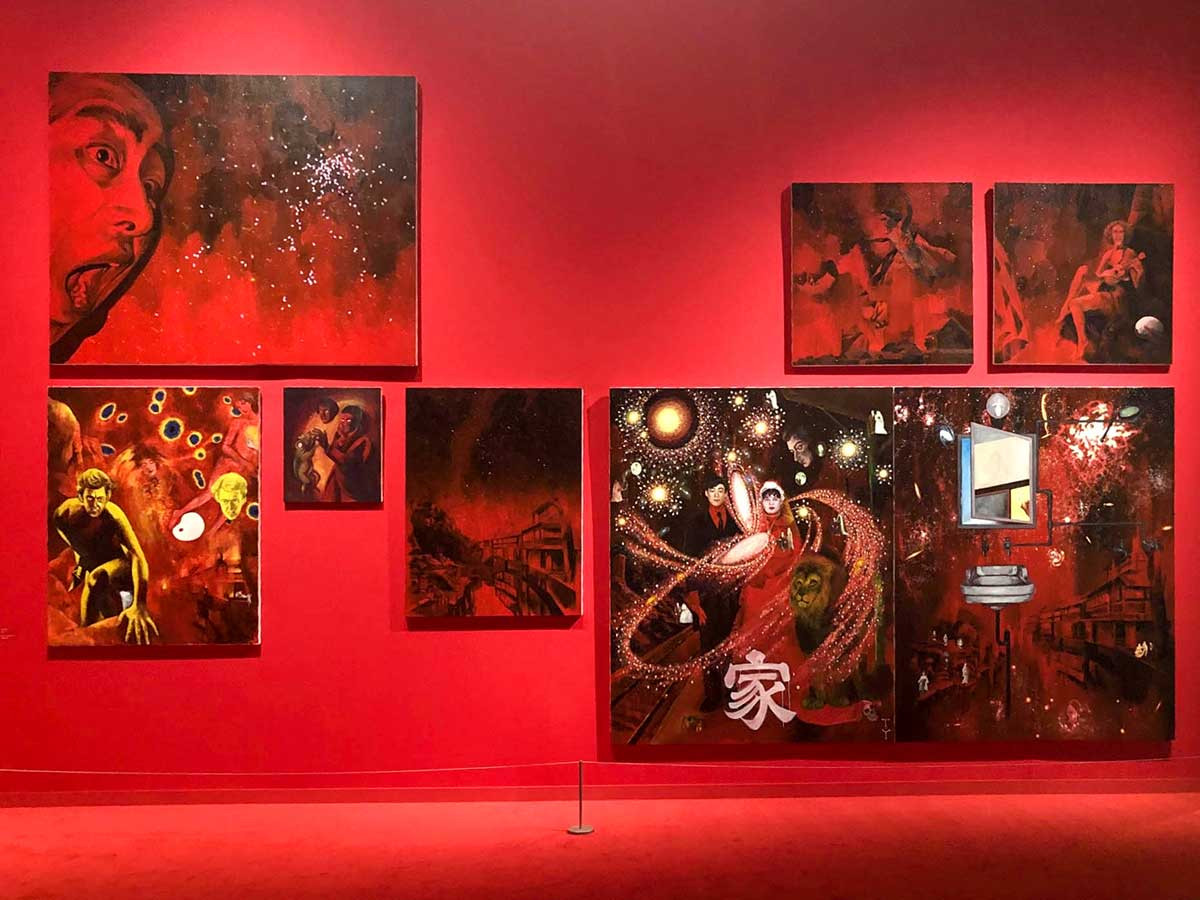 東京都現代美術館「GENKYO 横尾忠則 原郷から幻境へ、そして現況は?」会場