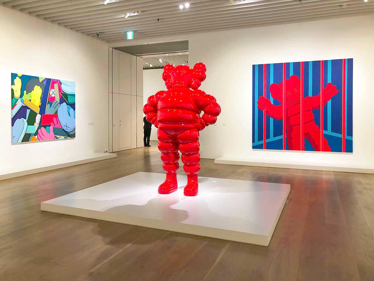 森アーツセンターギャラリー 「KAWS TOKYO FIRST」会場