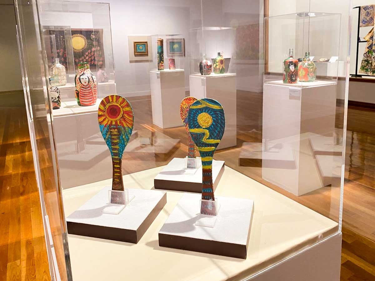 世田谷美術館「塔本シスコ展
シスコ・パラダイス」会場