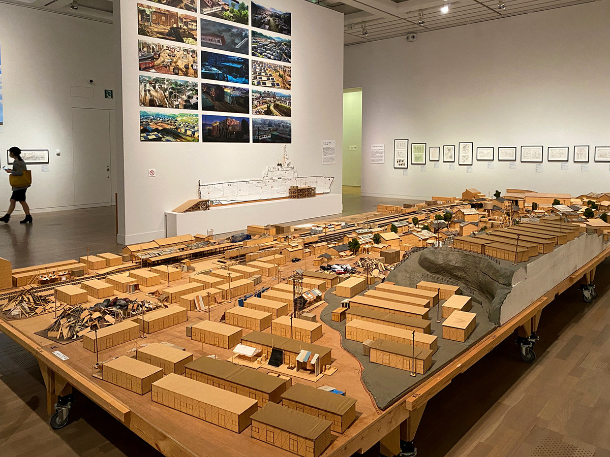 国立新美術館「庵野秀明展」会場