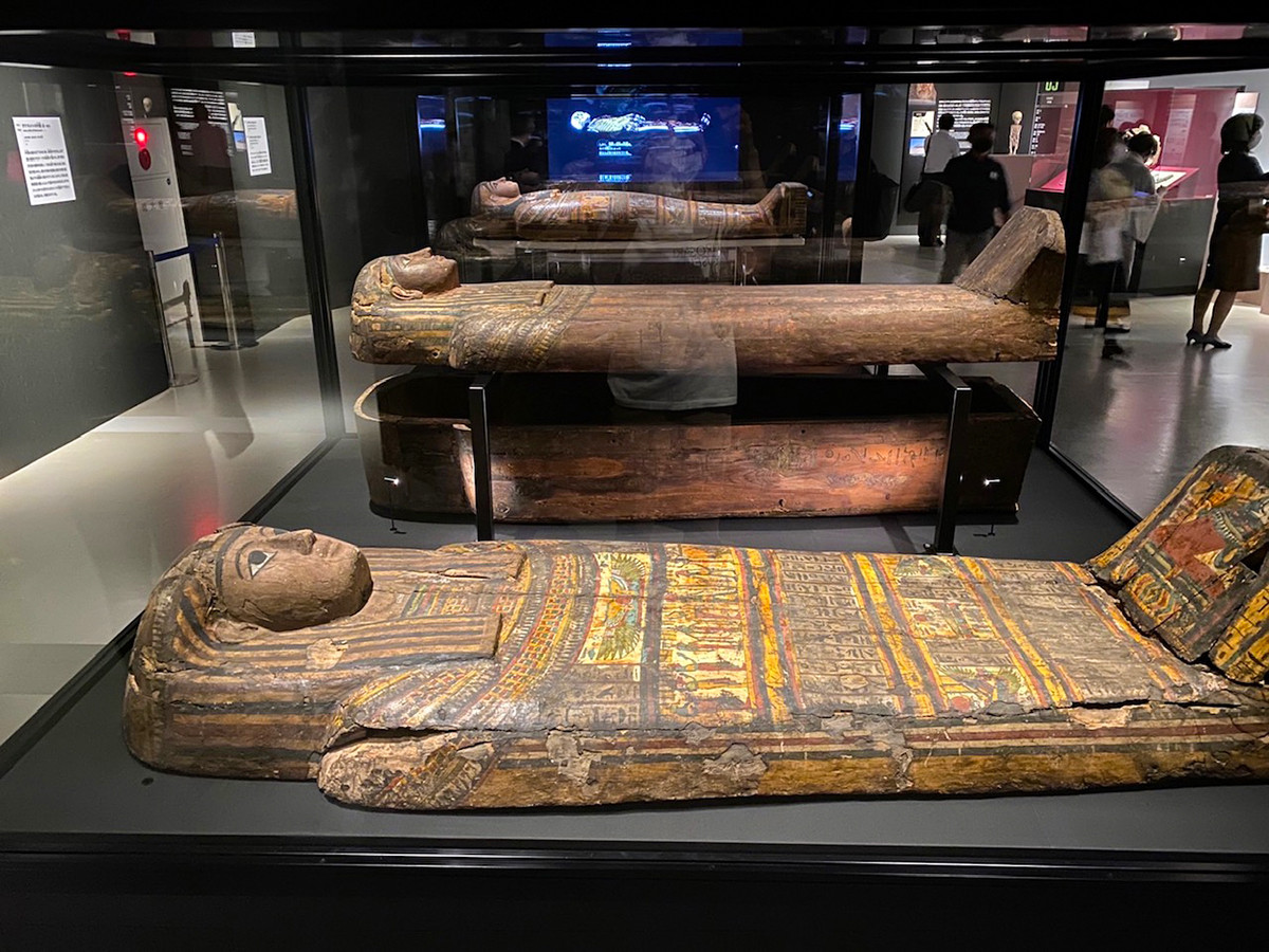 国立科学博物館「大英博物館ミイラ展 古代エジプト6つの物語」会場