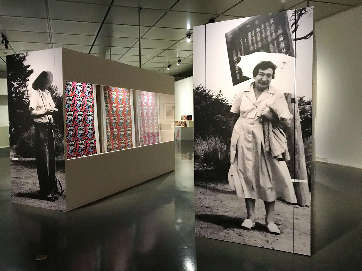 京都国立近代美術「上野リチ：ウィーンからきたデザイン・ファンタジー」展 会場