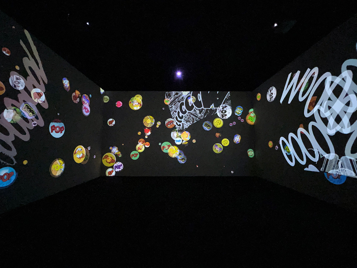 東京都現代美術館「クリスチャン・マークレー　トランスレーティング［翻訳する］」会場