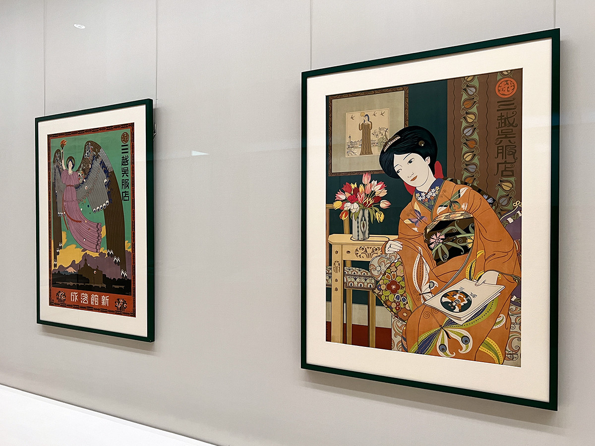 国立工芸館「めぐるアール・ヌーヴォー展 モードのなかの日本工芸とデザイン」会場