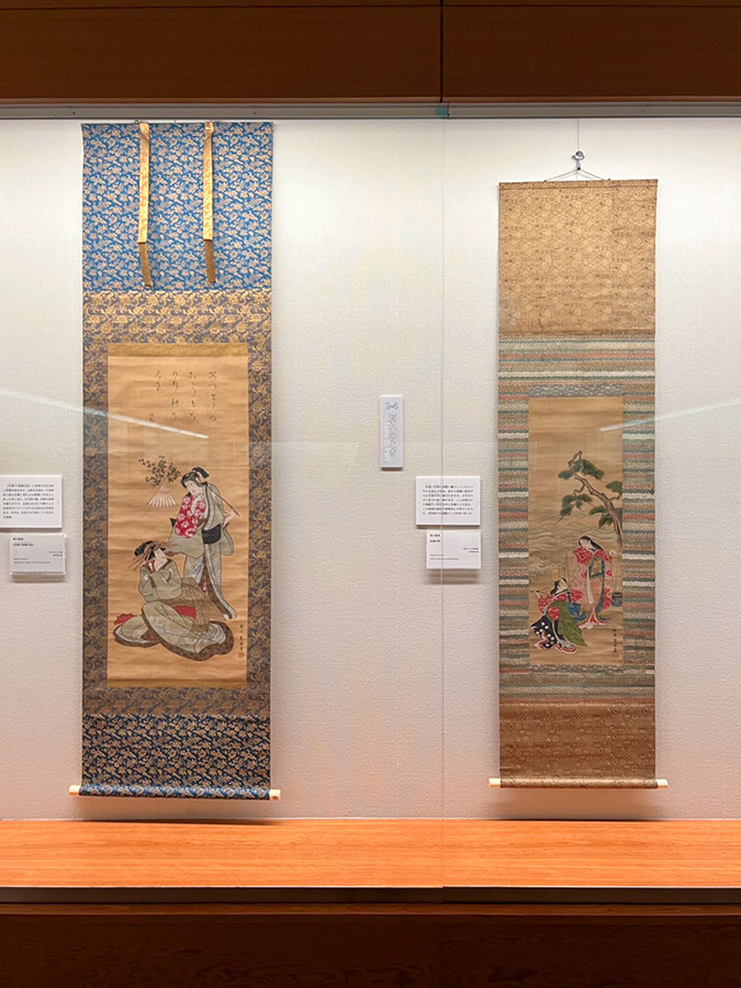 太田記念美術館「江戸の恋」会場