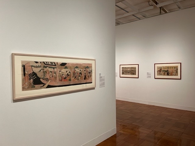 千葉市美術館「ジャポニスム 世界を魅了した浮世絵」会場