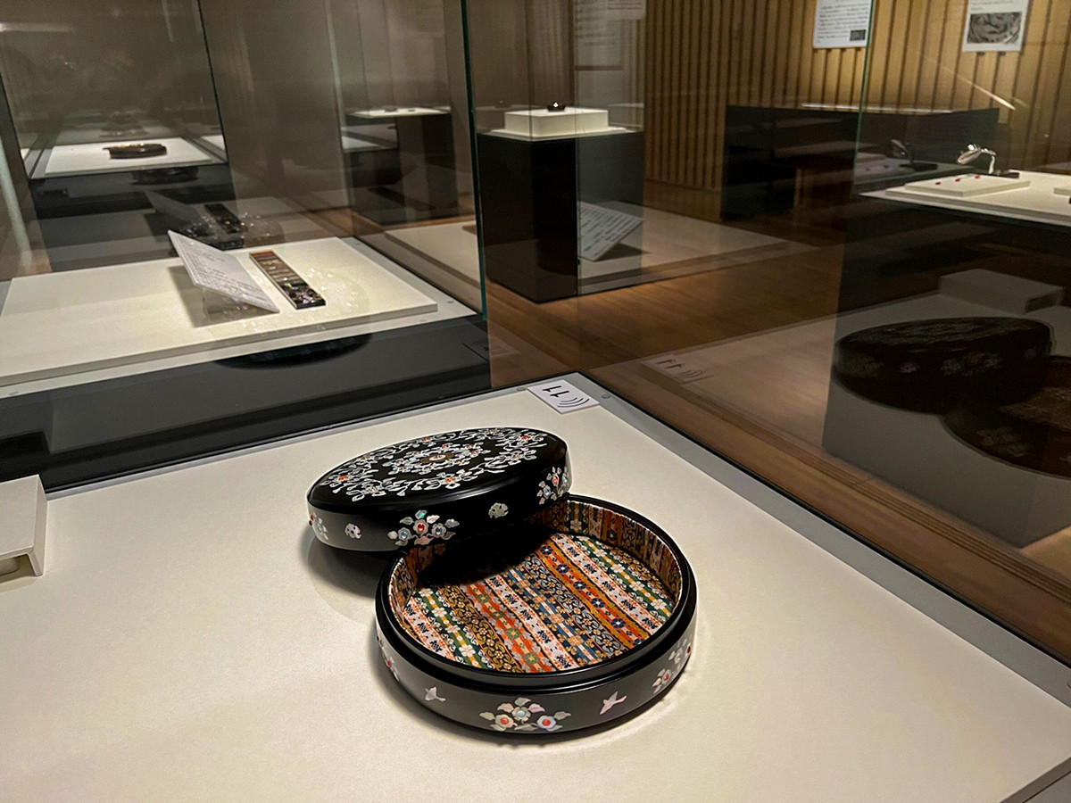 サントリー美術館「よみがえる正倉院宝物」会場