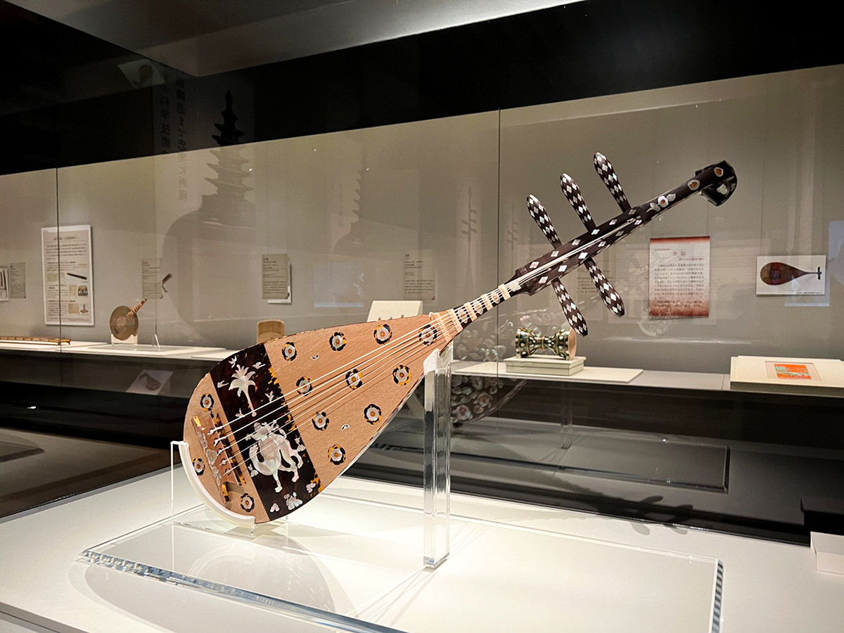 サントリー美術館「よみがえる正倉院宝物」会場