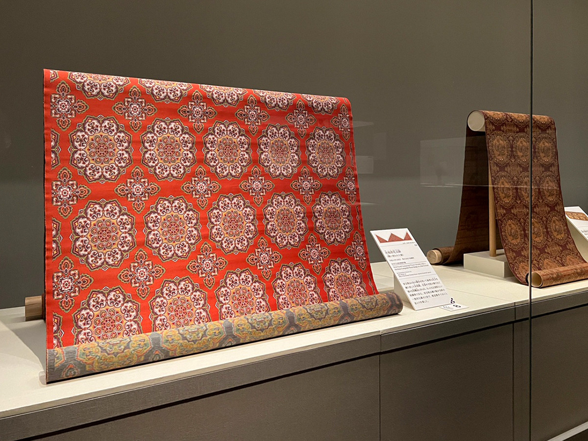 サントリー美術館「よみがえる正倉院宝物」会場