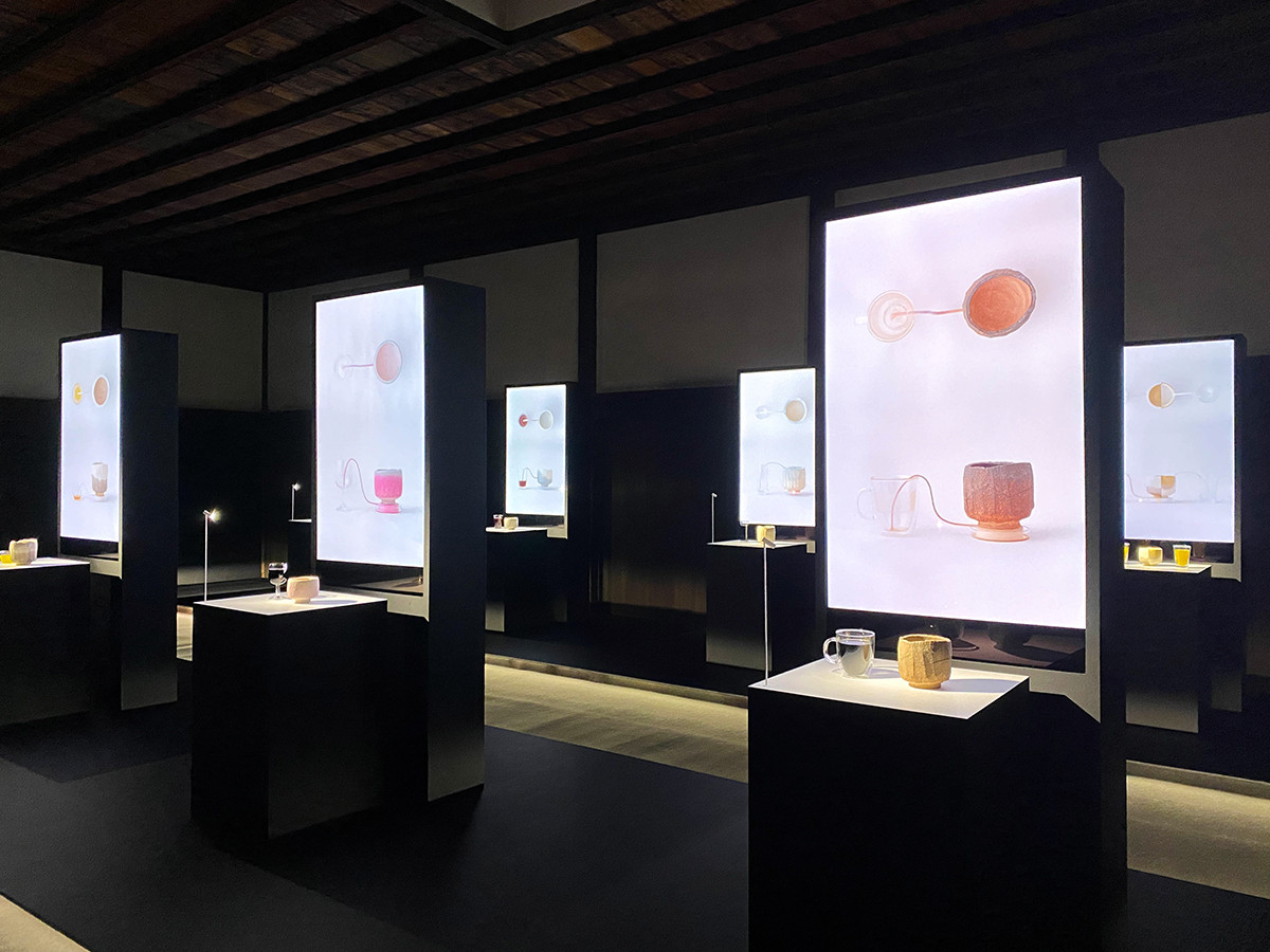 「NENDO SEES KYOTO」二条城 《junwan》nendo×十五代樂吉左衞門 樂直入