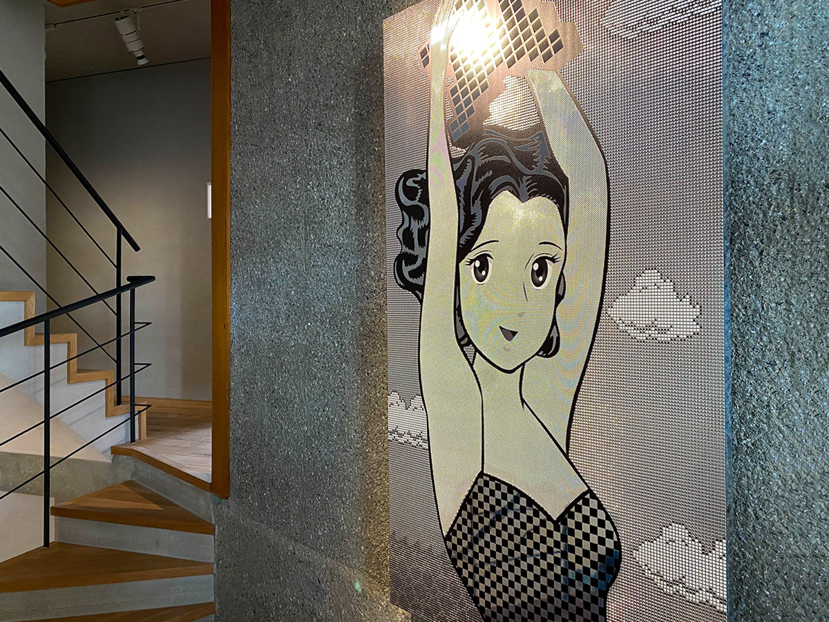 Kanda & Oliveira「NISHIJI COLLECTION」展 森洋史 《Invincible Girl》 2017年