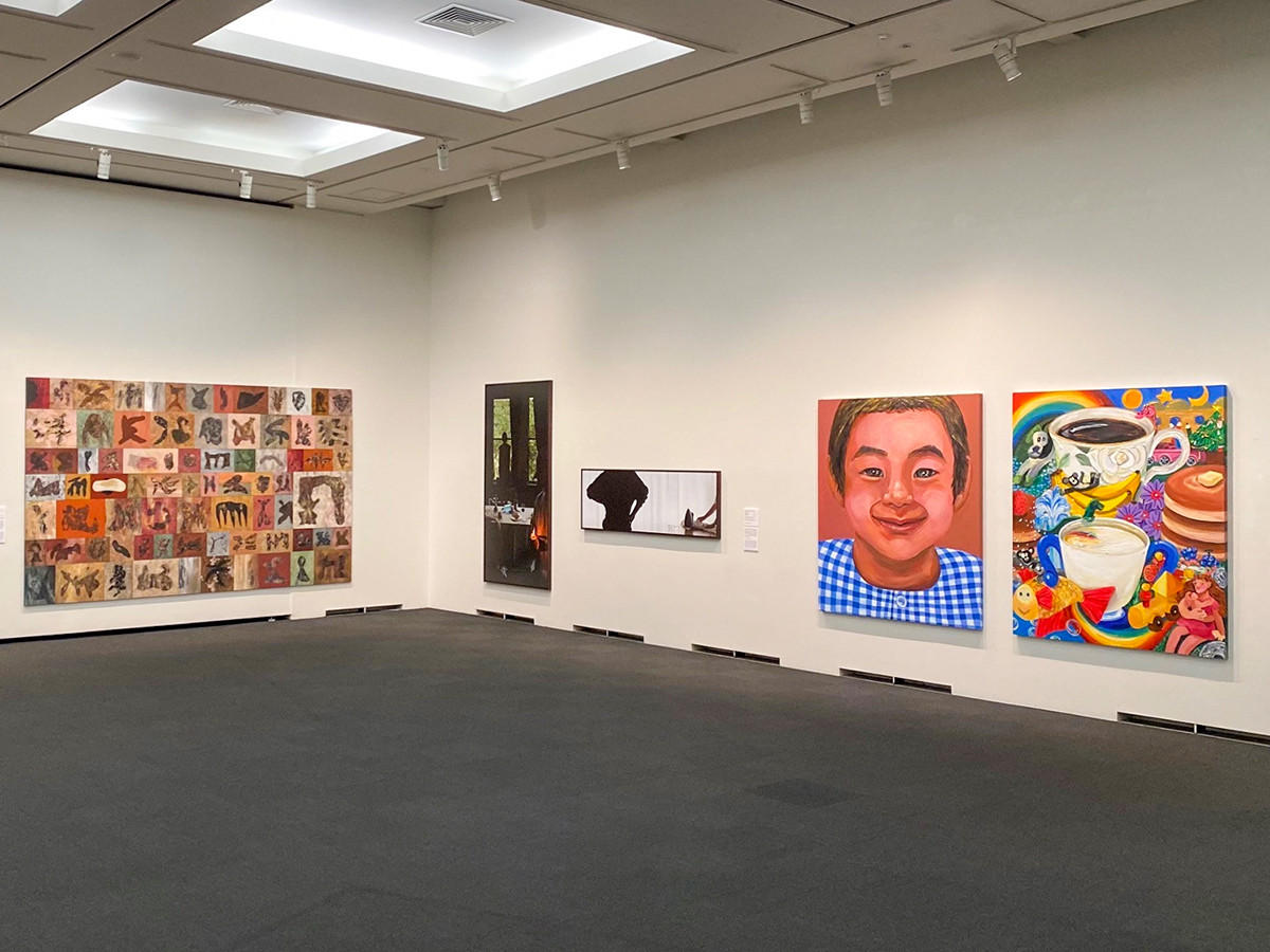 上野の森美術館「VOCA展2022」会場