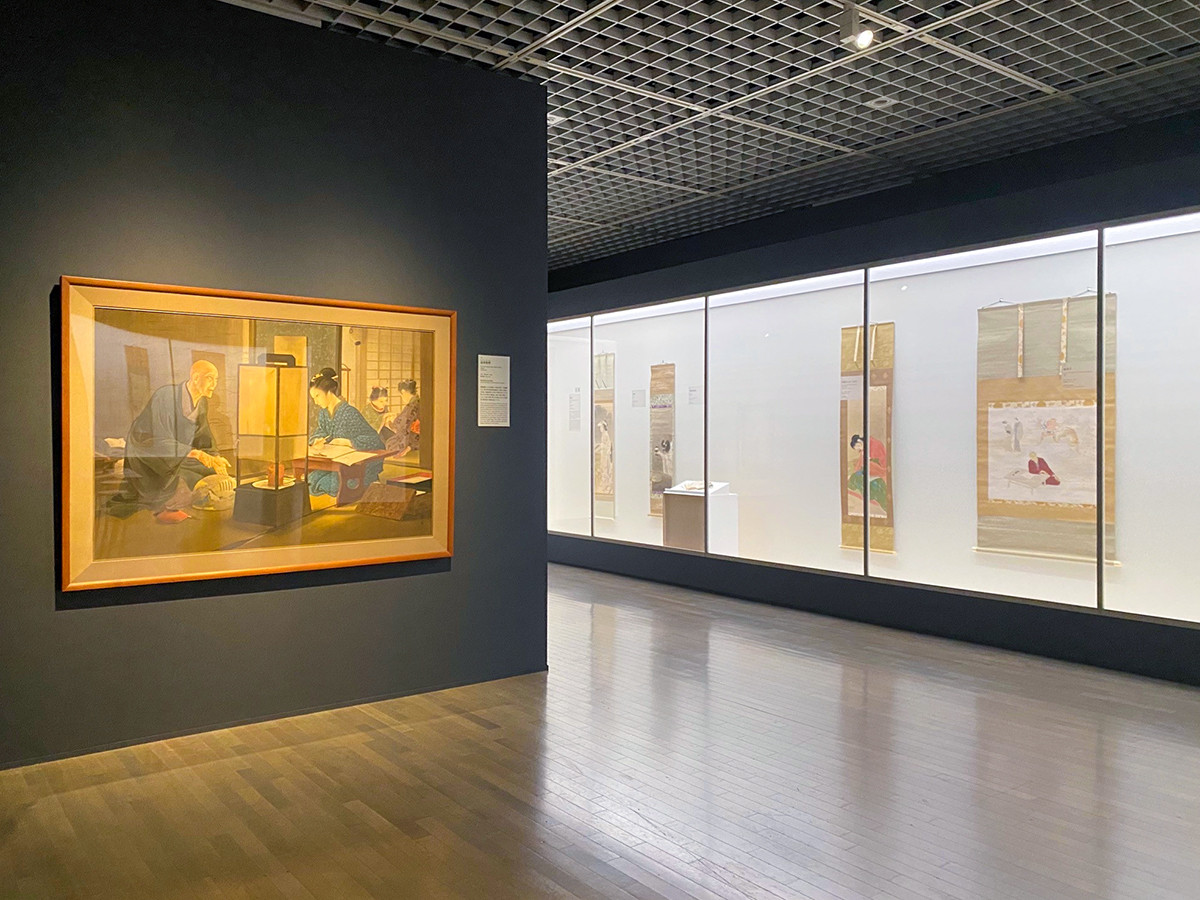 東京国立近代美術館「没後50年 鏑木清方展」会場