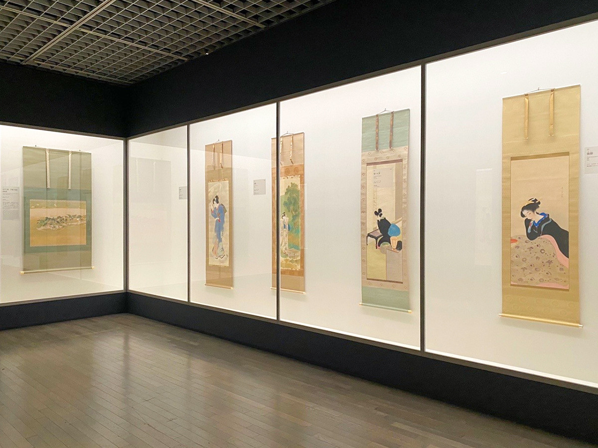 東京国立近代美術館「没後50年 鏑木清方展」会場