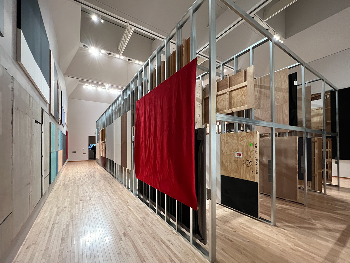 東京都現代美術館「Tokyo Contemporary Art Award 2020-2022 受賞記念展」会場　藤井光の展示