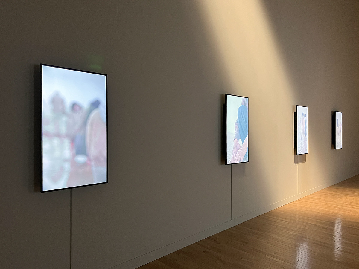 東京都現代美術館「Tokyo Contemporary Art Award 2020-2022 受賞記念展」会場　山城知佳子の展示
