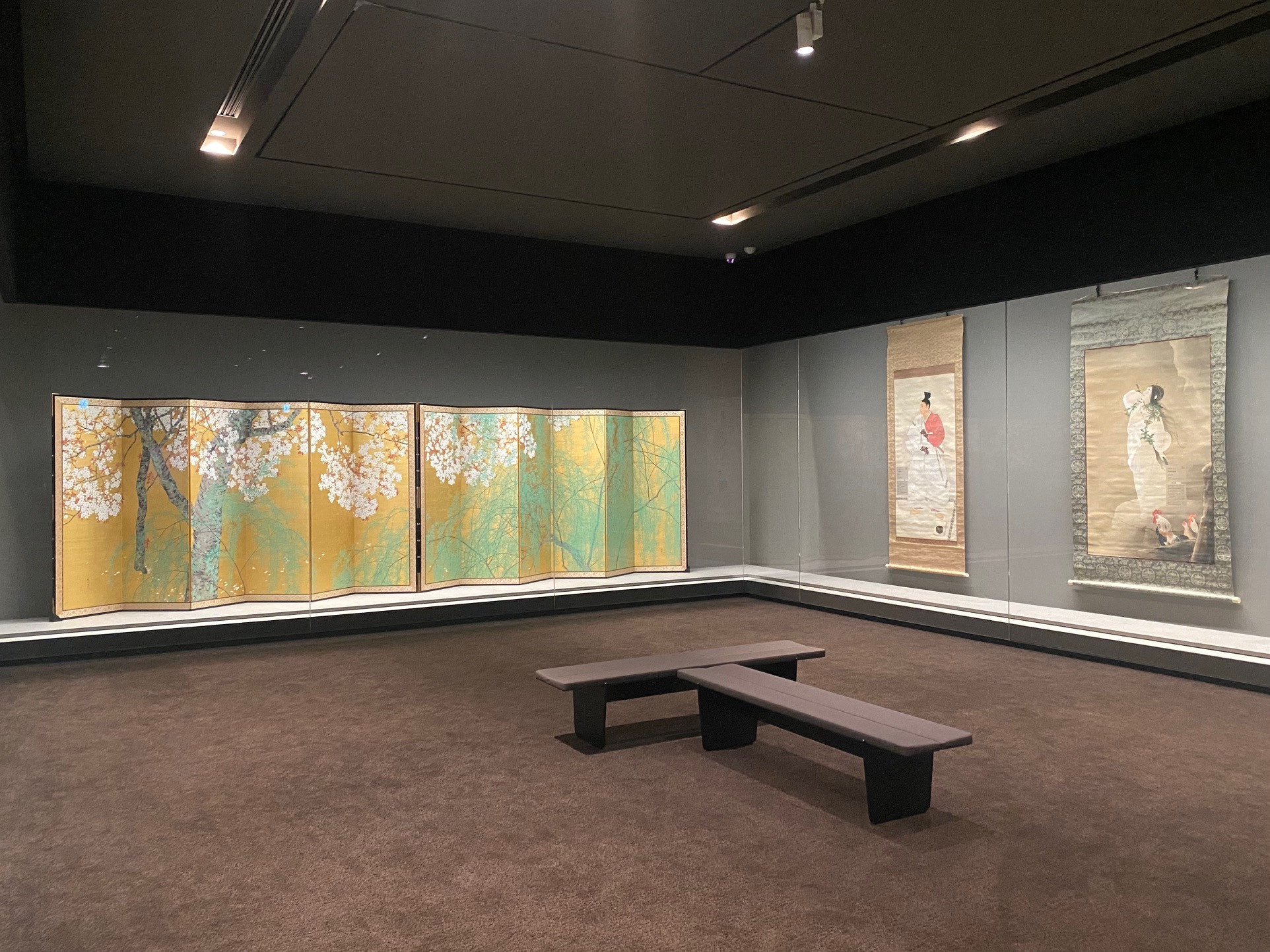 泉屋博古館東京「日本画トライアングル　画家たちの大阪・京都・東京」会場