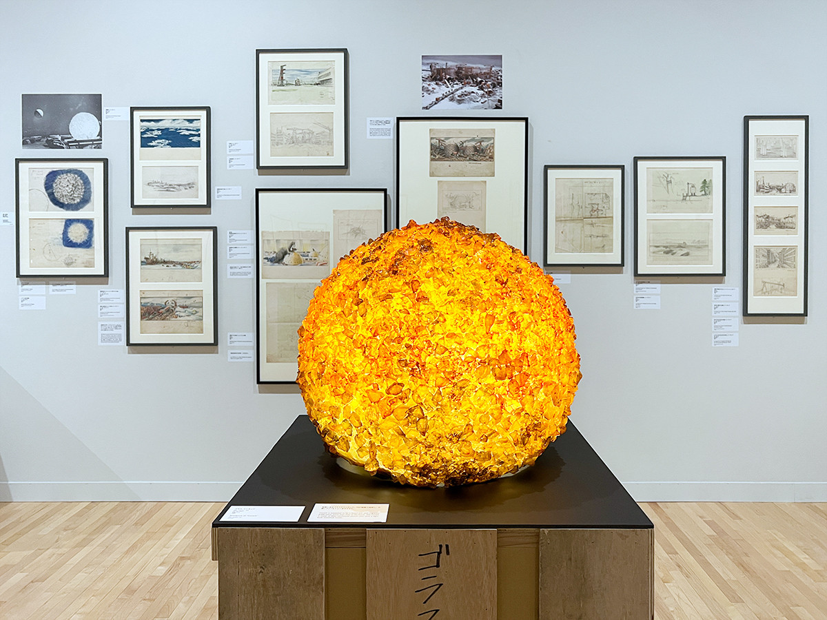 東京都現代美術館「生誕100年 特撮美術監督　井上泰幸展」会場