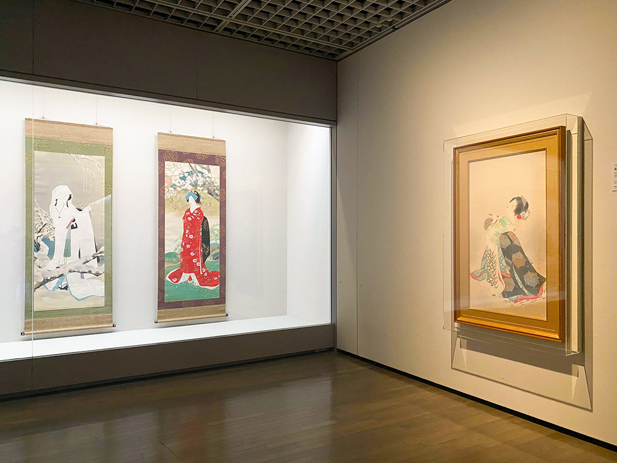 東京国立近代美術館「没後50年 鏑木清方展」会場